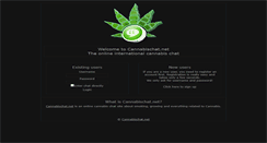 Desktop Screenshot of cannabischat.net