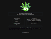 Tablet Screenshot of cannabischat.net